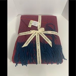NWT Mackenzie Childs Blanket Throw